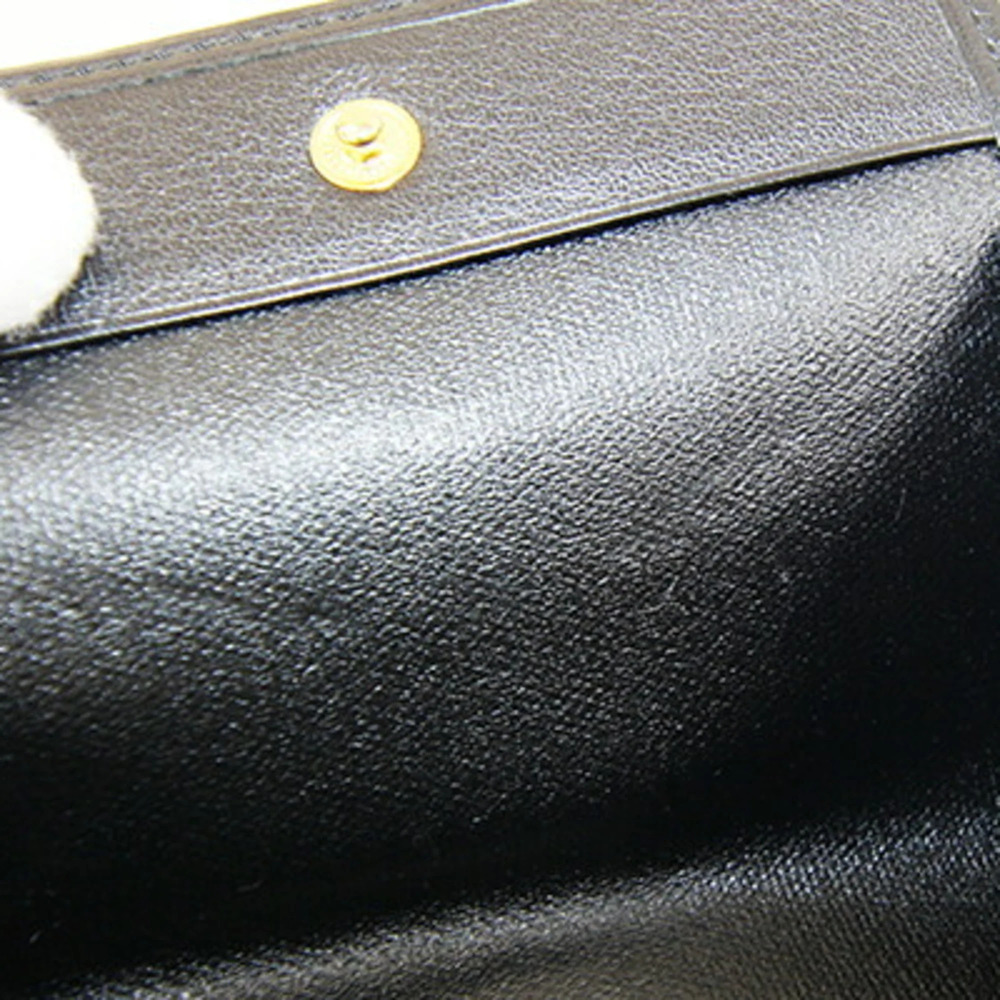 Saint Laurent Wallet/Coin Case, Black Leather, Mini Wallet, Compact YSL Old S... - Picture 6 of 7